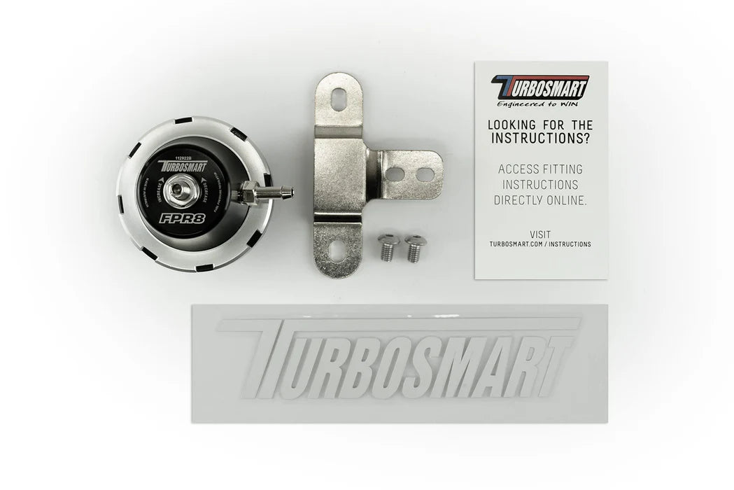 Turbosmart - FPR8 Black Fuel Pressure Regulator -8AN